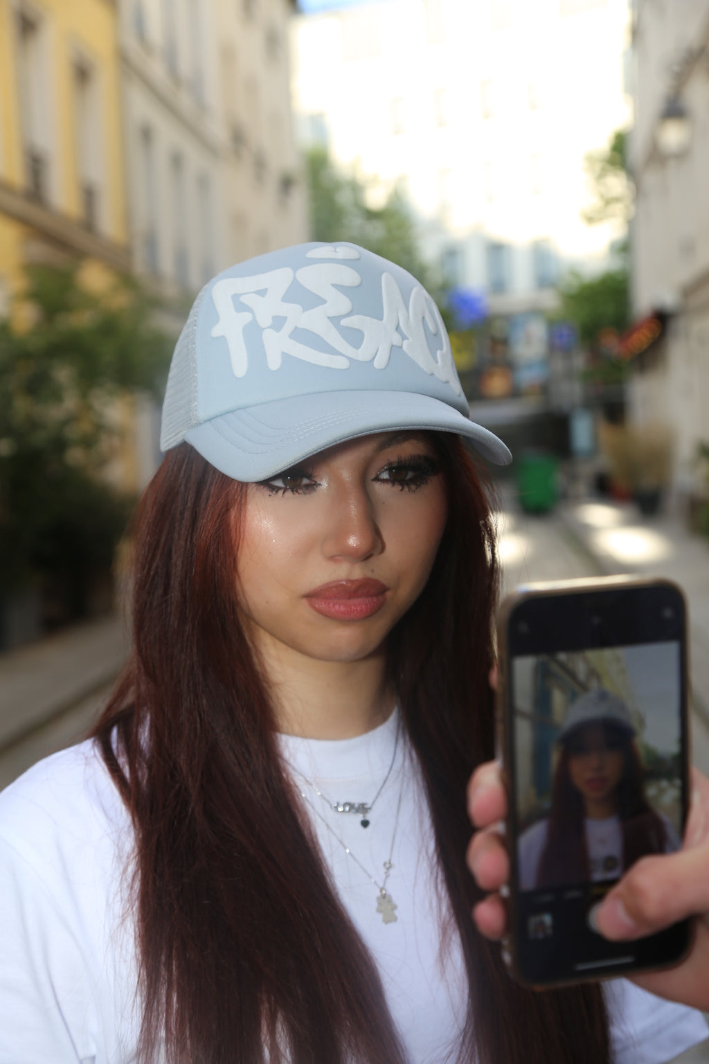 Freacker casquette grise